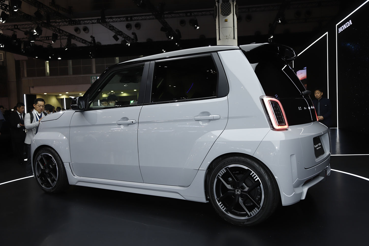 ホンダ・スーパーワン・プロトタイプのリヤスタイリング