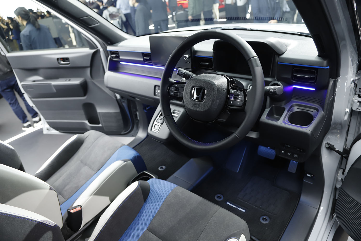 ホンダ・スーパーワン・プロトタイプのインテリア