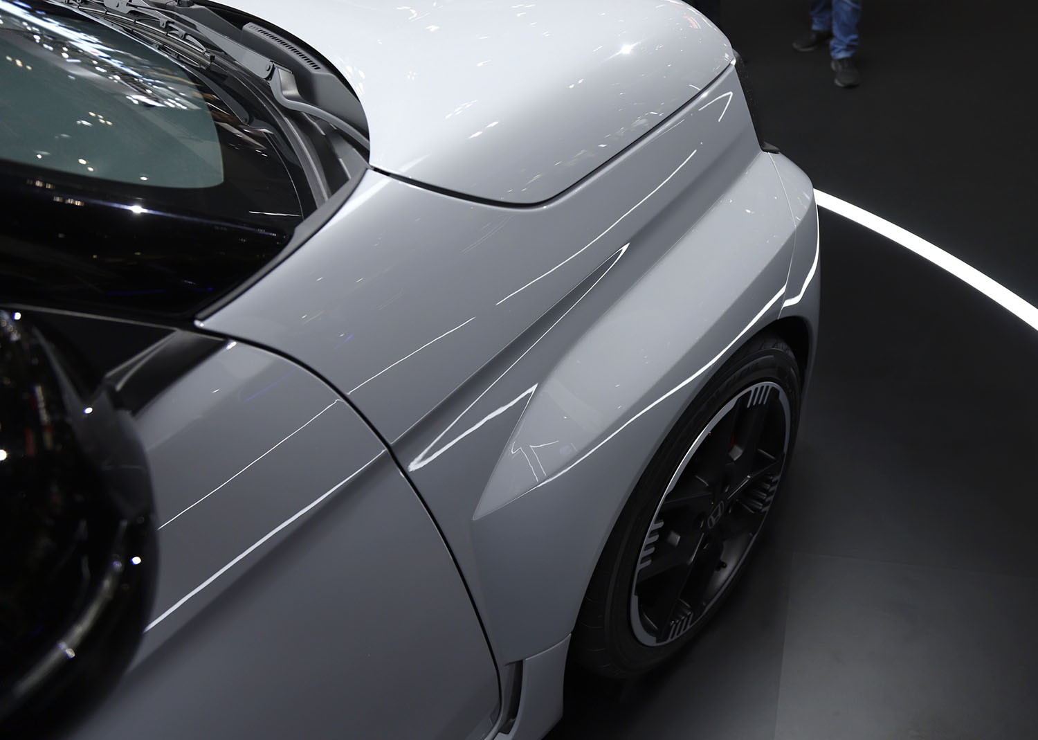 ホンダ・スーパーワン・プロトタイプのフロントフェンダー