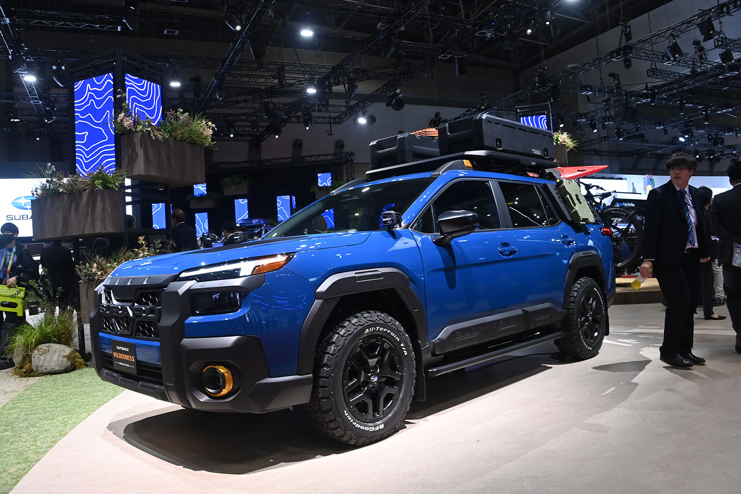 スバル・アウトバック・ウィルダネスのフロントスタイリング