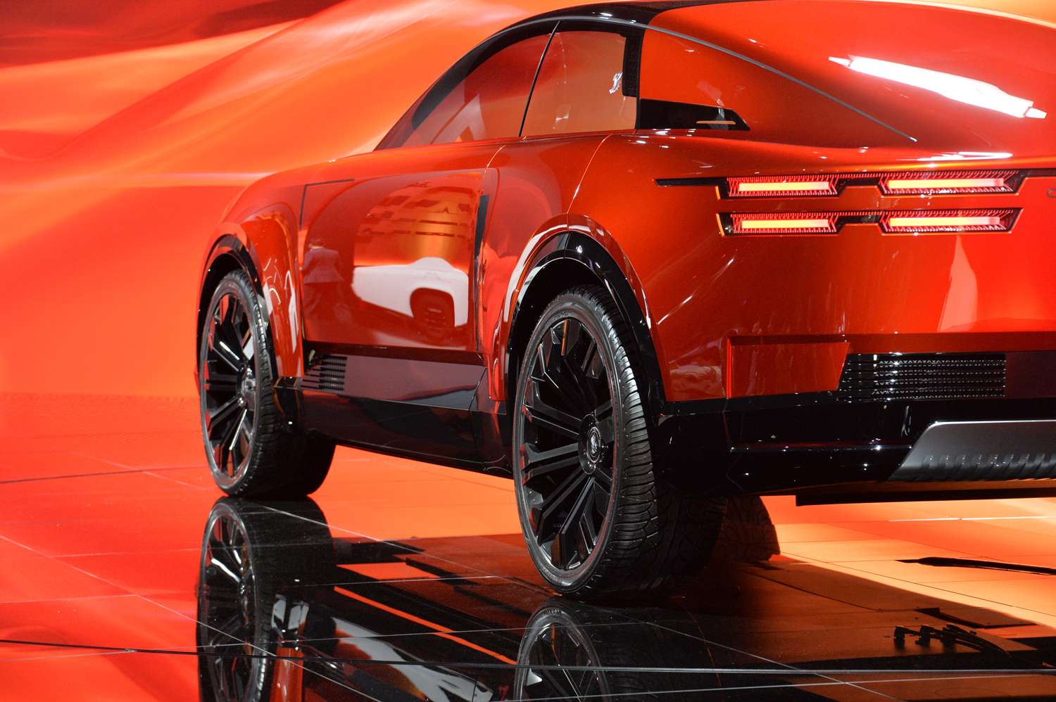 センチュリー・クーペのリヤスタイリング