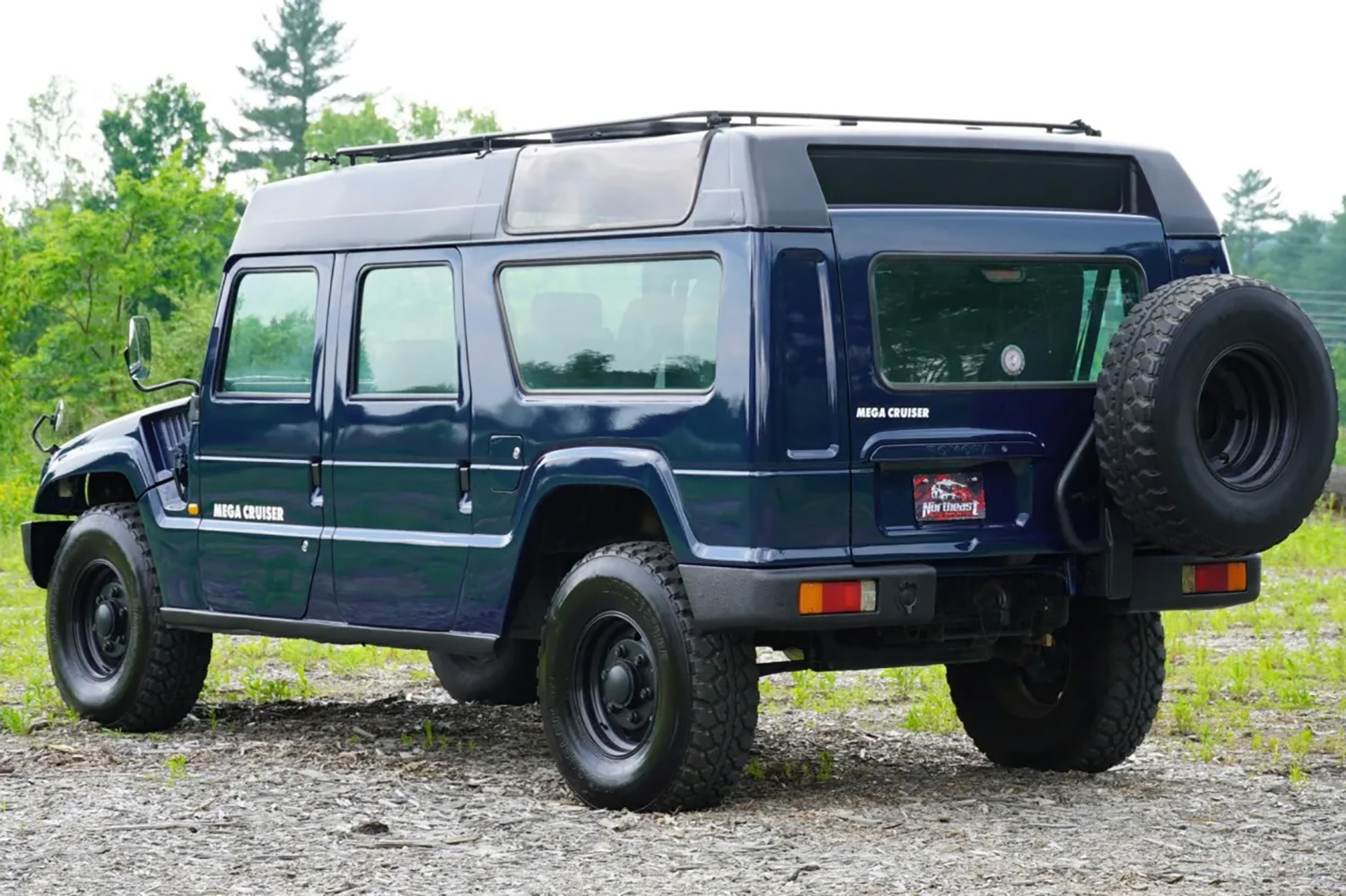 トヨタ・メガクルーザー・ハイルーフのリヤスタイリング