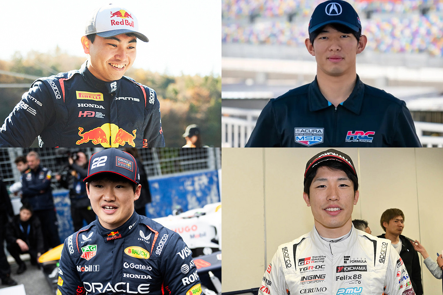 JAF主催で４人の若手ドライバーが選出された「ドライバー・オブ・ザ・イヤー2025」の投票が10月7日より開始
