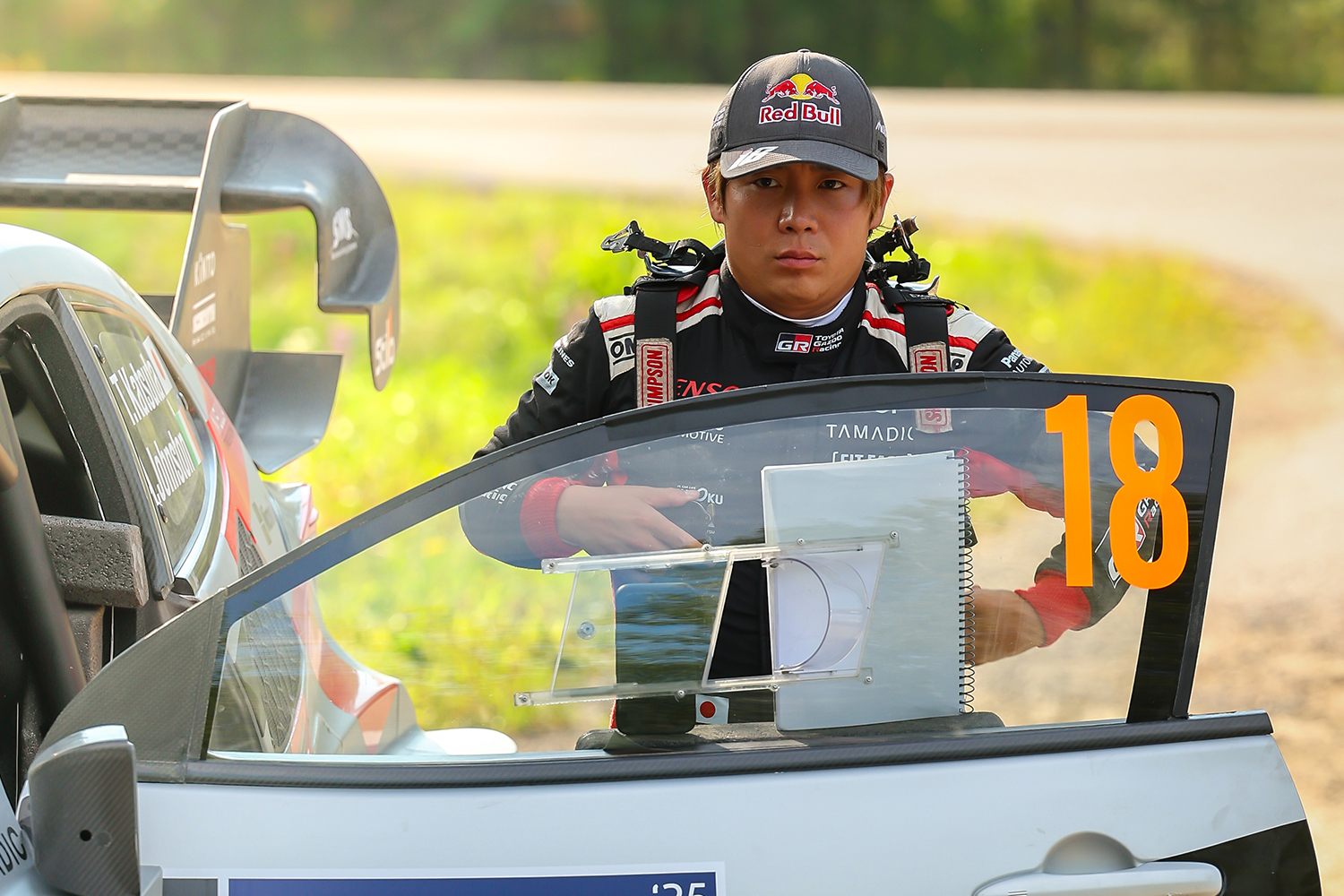 WRCで活躍中の勝田貴元選手