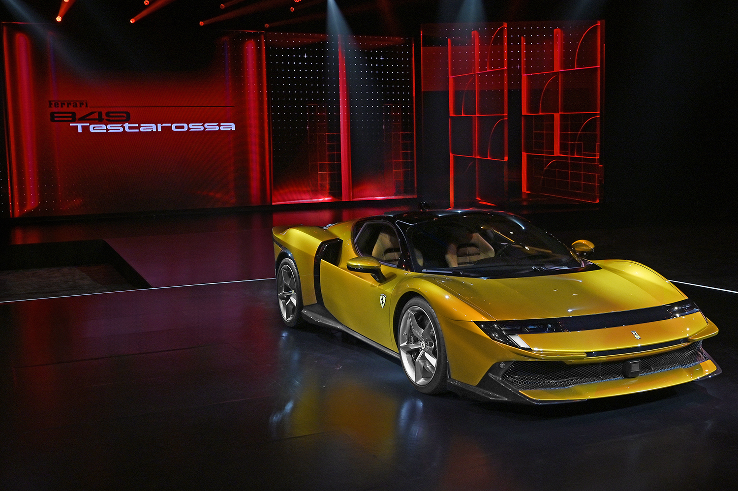 フェラーリ849テスタロッサのフロントスタイリング