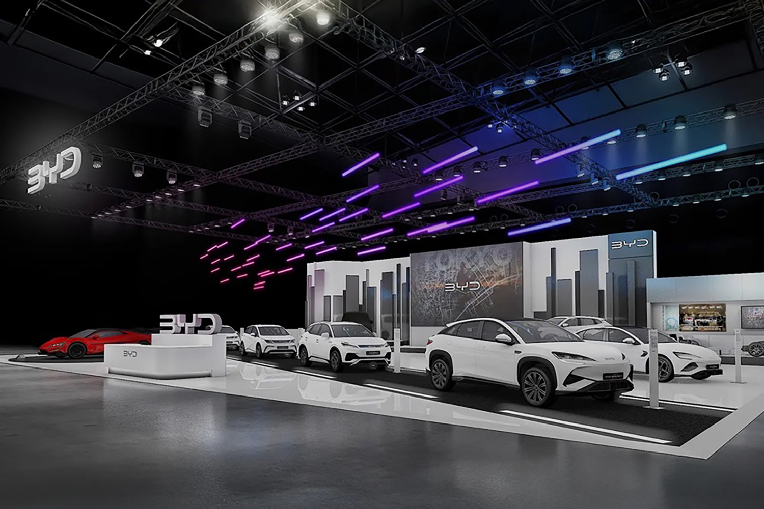BYDがジャパンモビリティショー2025に出展