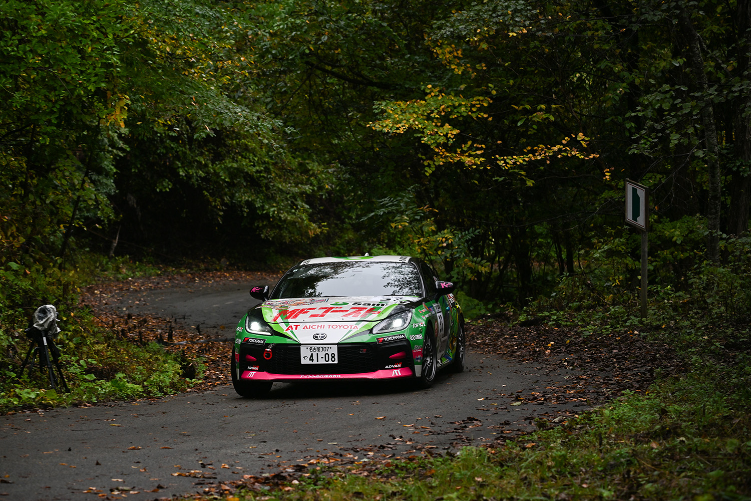 JN-3クラスチャンピオンの山本悠太選手が駆るトヨタGR86