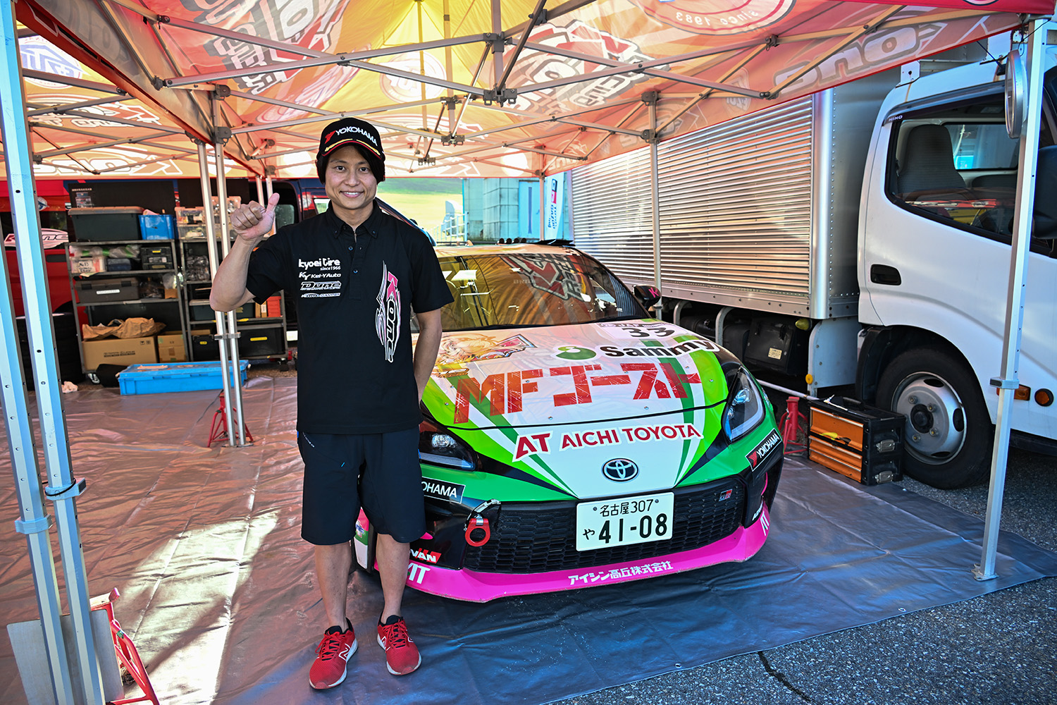 JN-3クラスチャンピオンの山本悠太選手