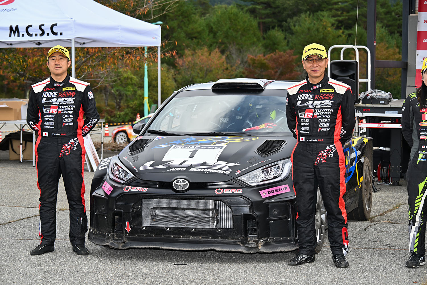 勝田選手と保井選手