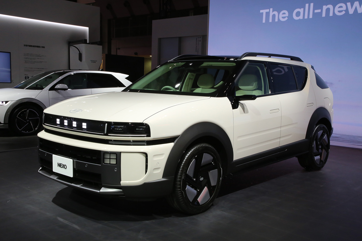 ヒョンデ The all-new NEXOのフロントスタイリング