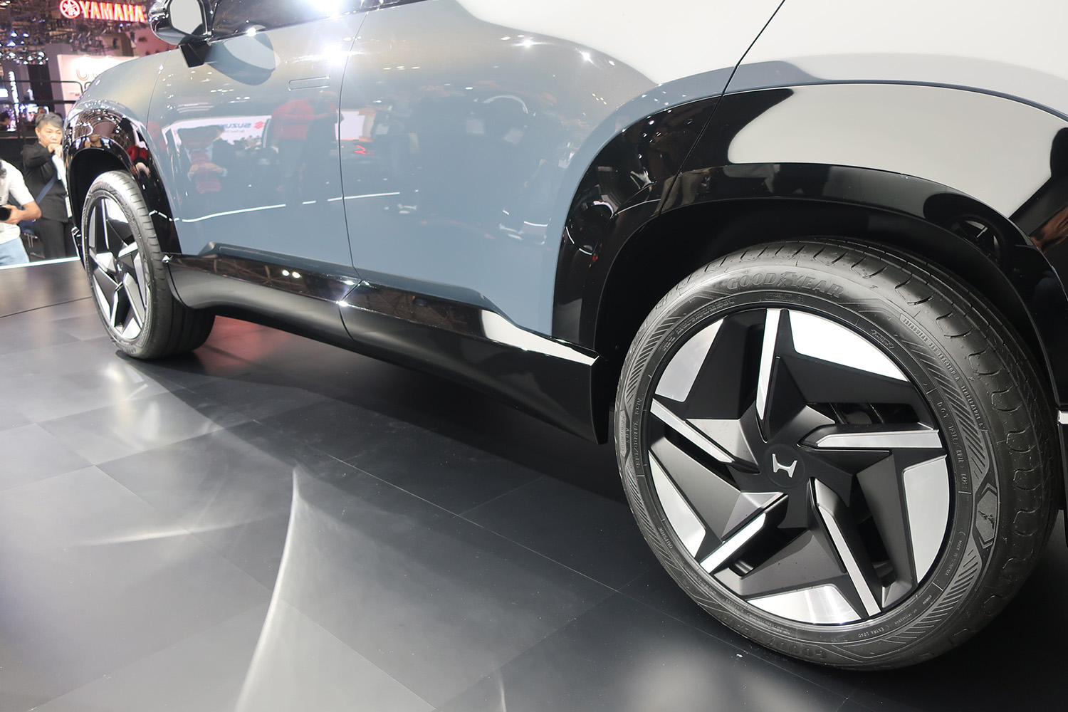 「Honda ０ α」のサイドスタイリング