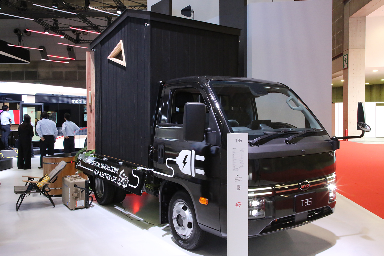 BYD T35の移動型サウナ仕様