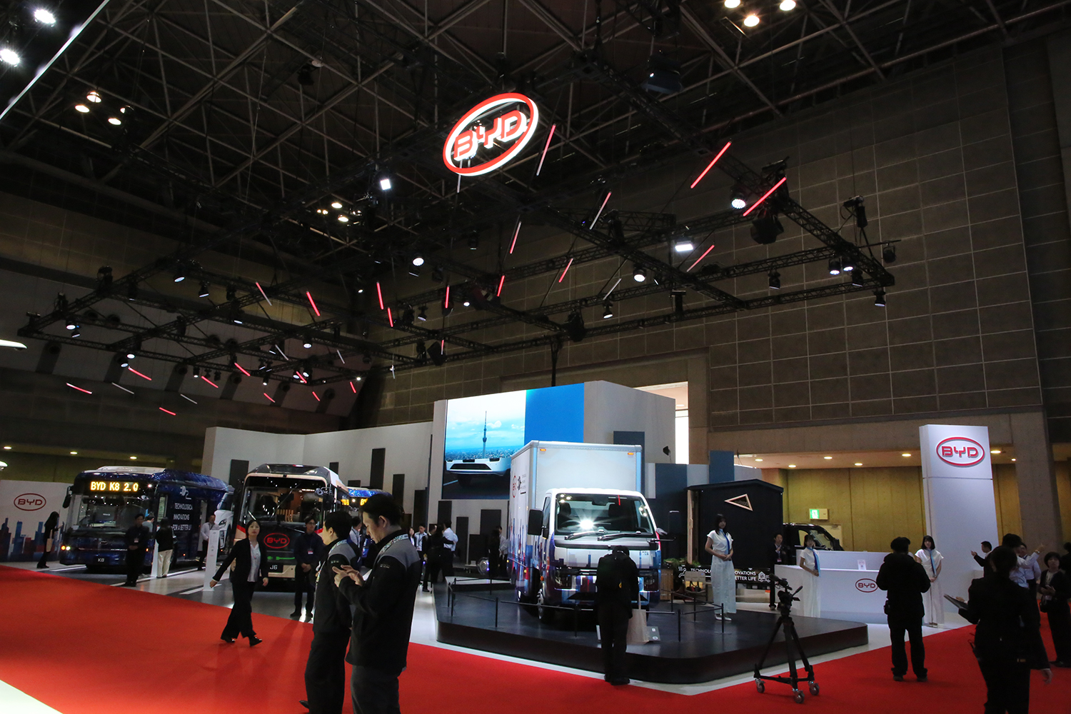 BYDが日本専用設計の小型BEVトラック「T35」をワールドプレミア 〜 画像7