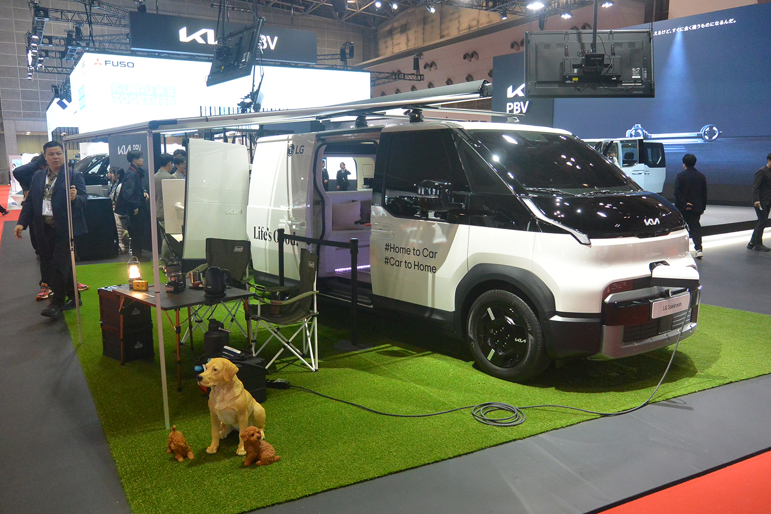 起亜PV5の架装例