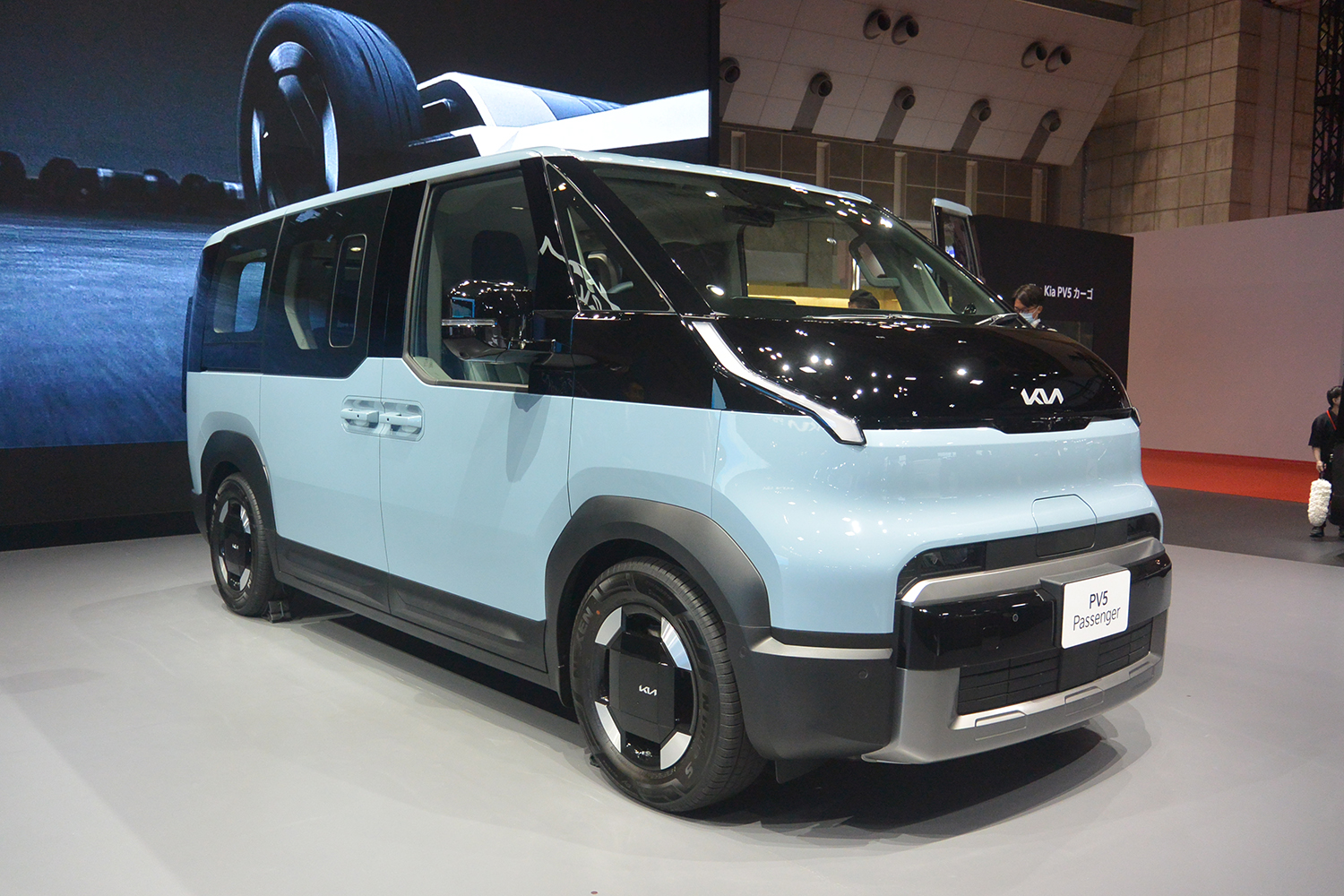 ジャパンモビリティショー2025に起亜が商用車「PV5」を出展