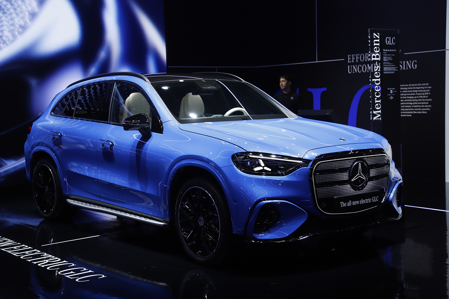 新型メルセデス・ベンツ GLCのフロントスタイリング