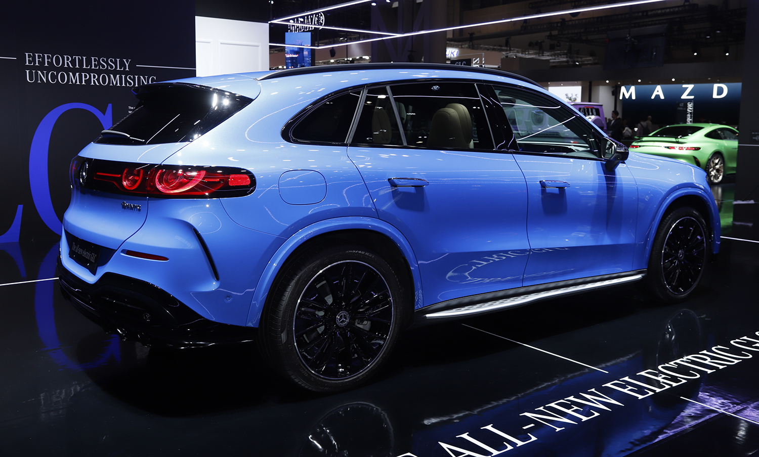 新型メルセデス・ベンツ GLCのリヤスタイリング