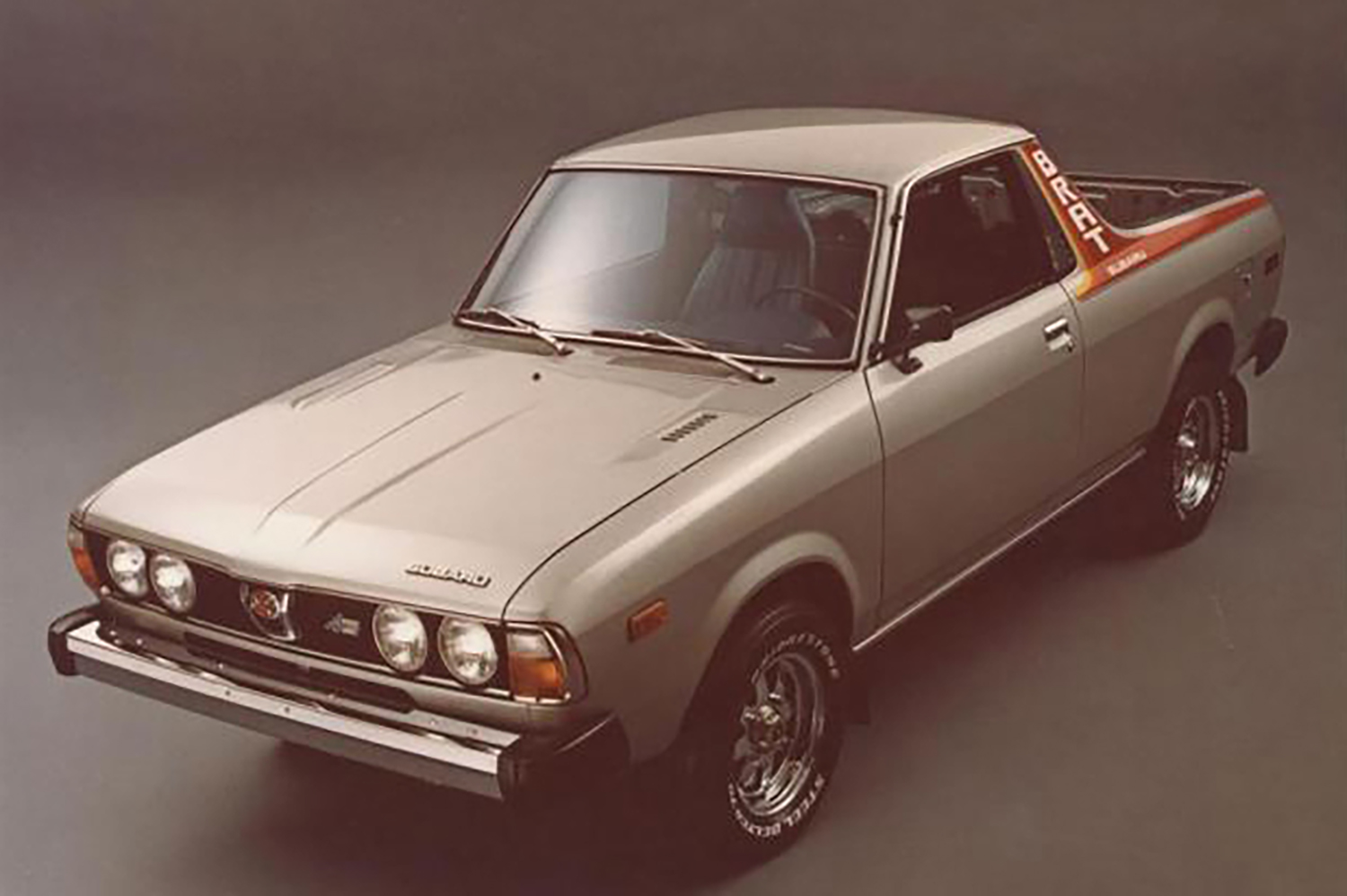 スバル・ブラットのフロントスタイリング