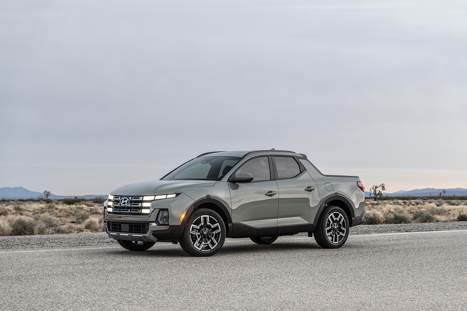 ヒョンデ・サンタクルーズのフロントスタイリング