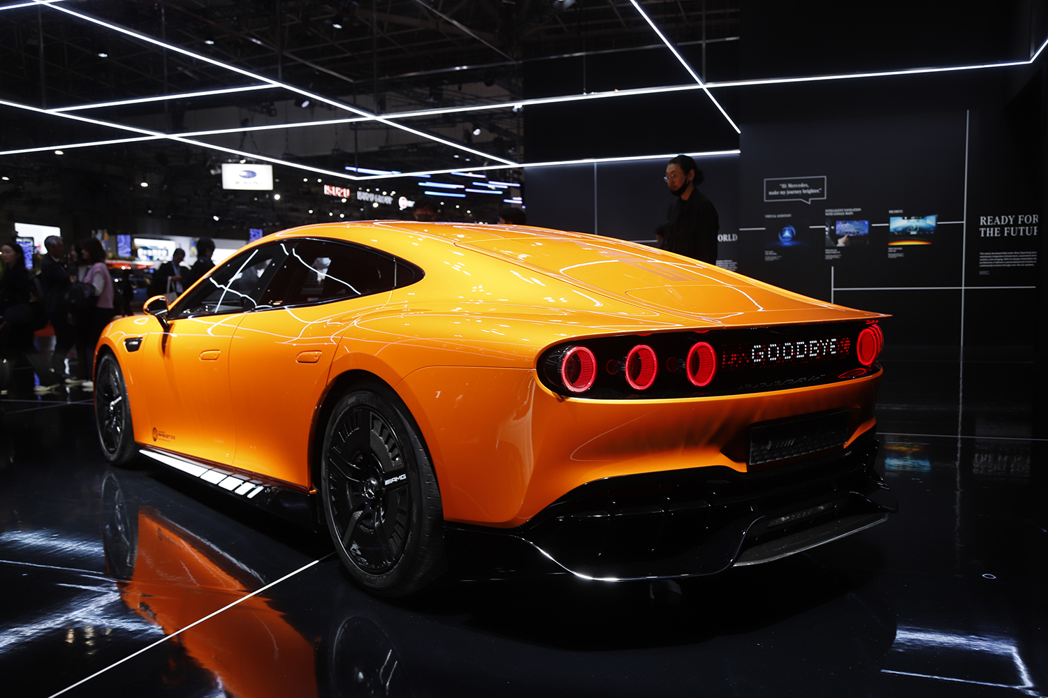 AMG GT XXのリヤスタイリング