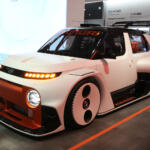 【画像】「もしもゲームの世界からインスターが飛び出してきたら」を実現したら魔改造車が完成!?　遊び心をドーピングしたヒョンデ・インステロイドがおもしろすぎる【ジャパンモビリティショー2025】 〜 画像1