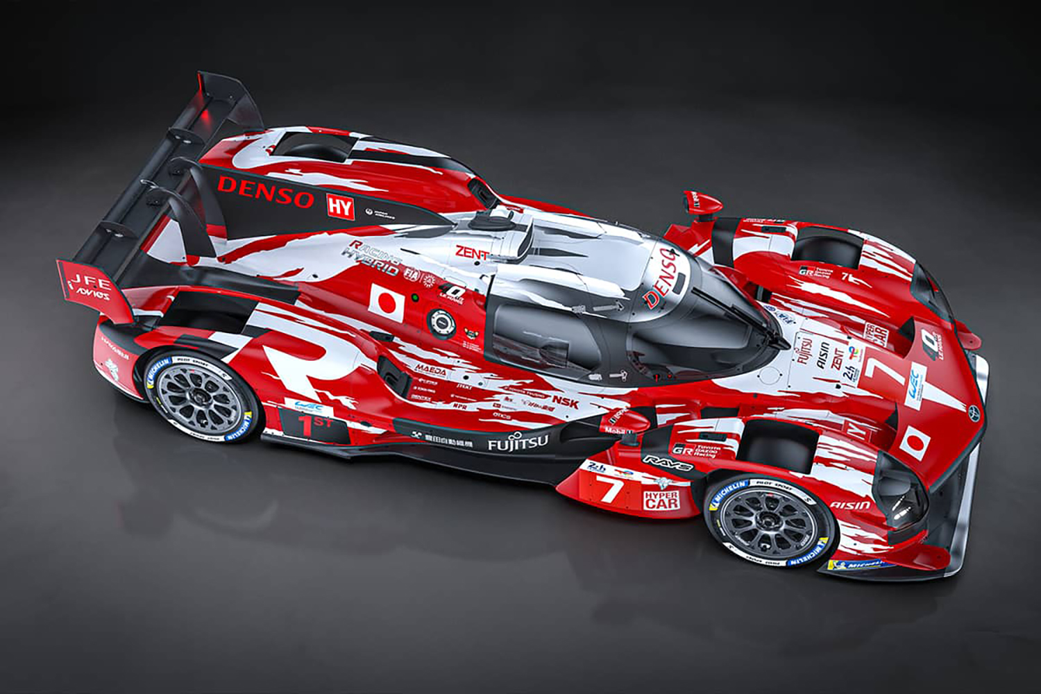 TS020の1998年カラーに塗装されたGR010