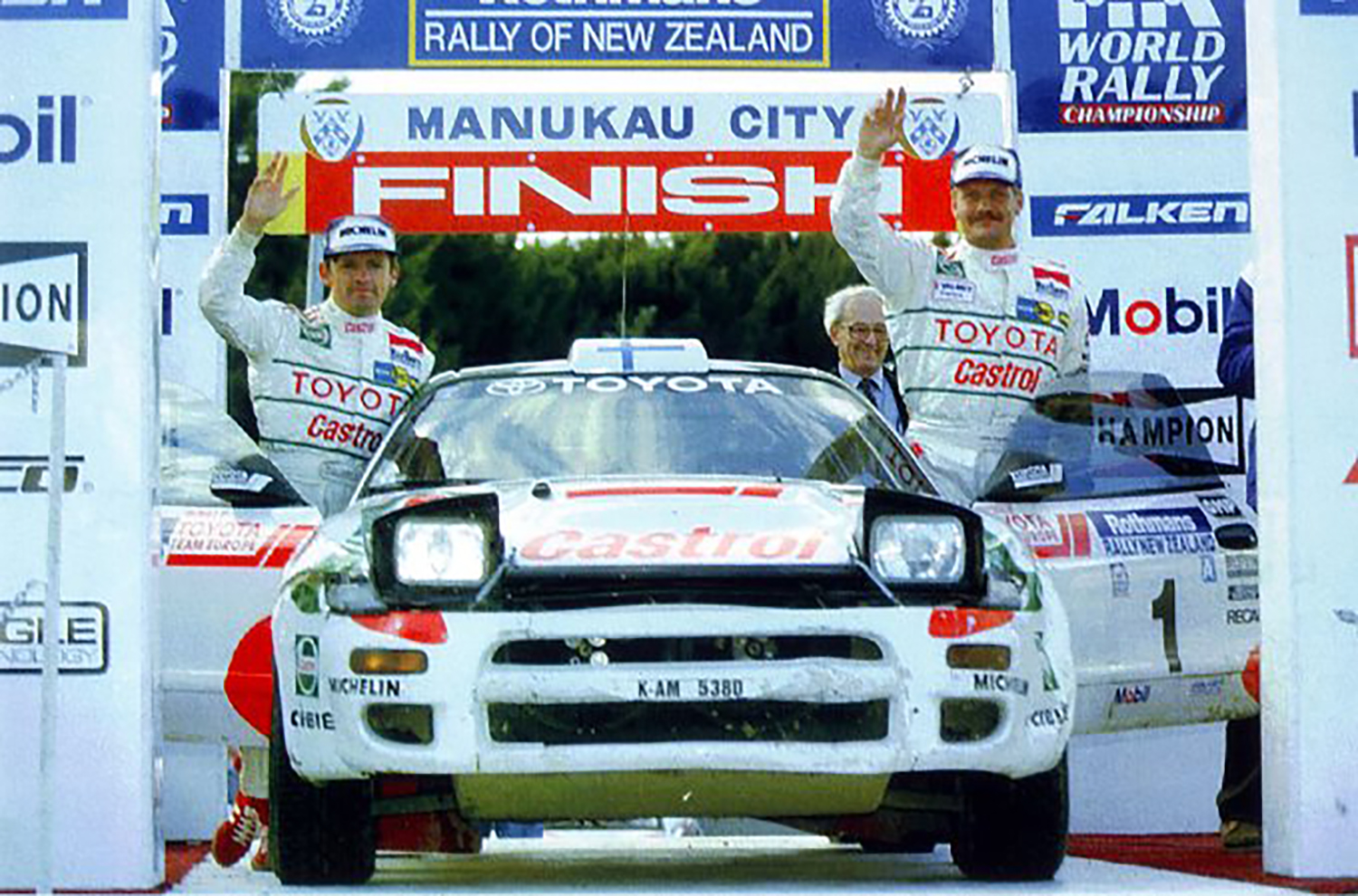 WRCでタイトルを獲得したトヨタ・セリカ