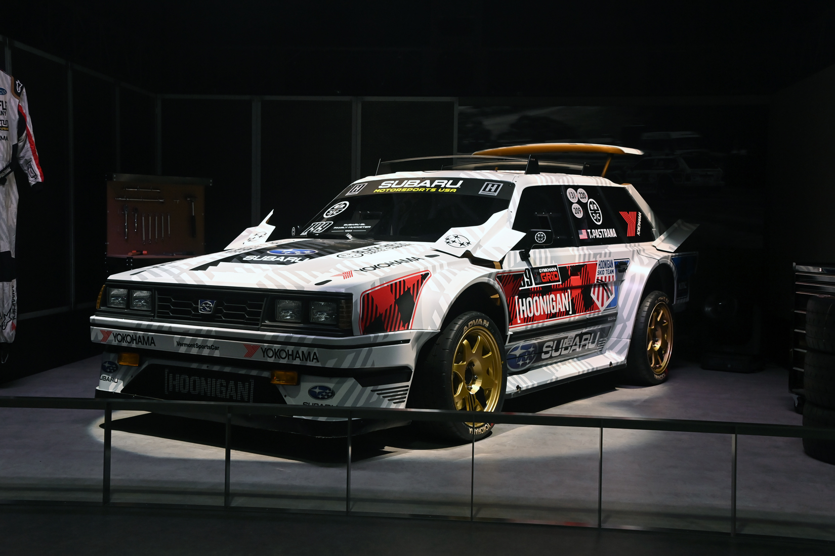 1983スバルGLファミリー・ハックスターのフロントスタイリング