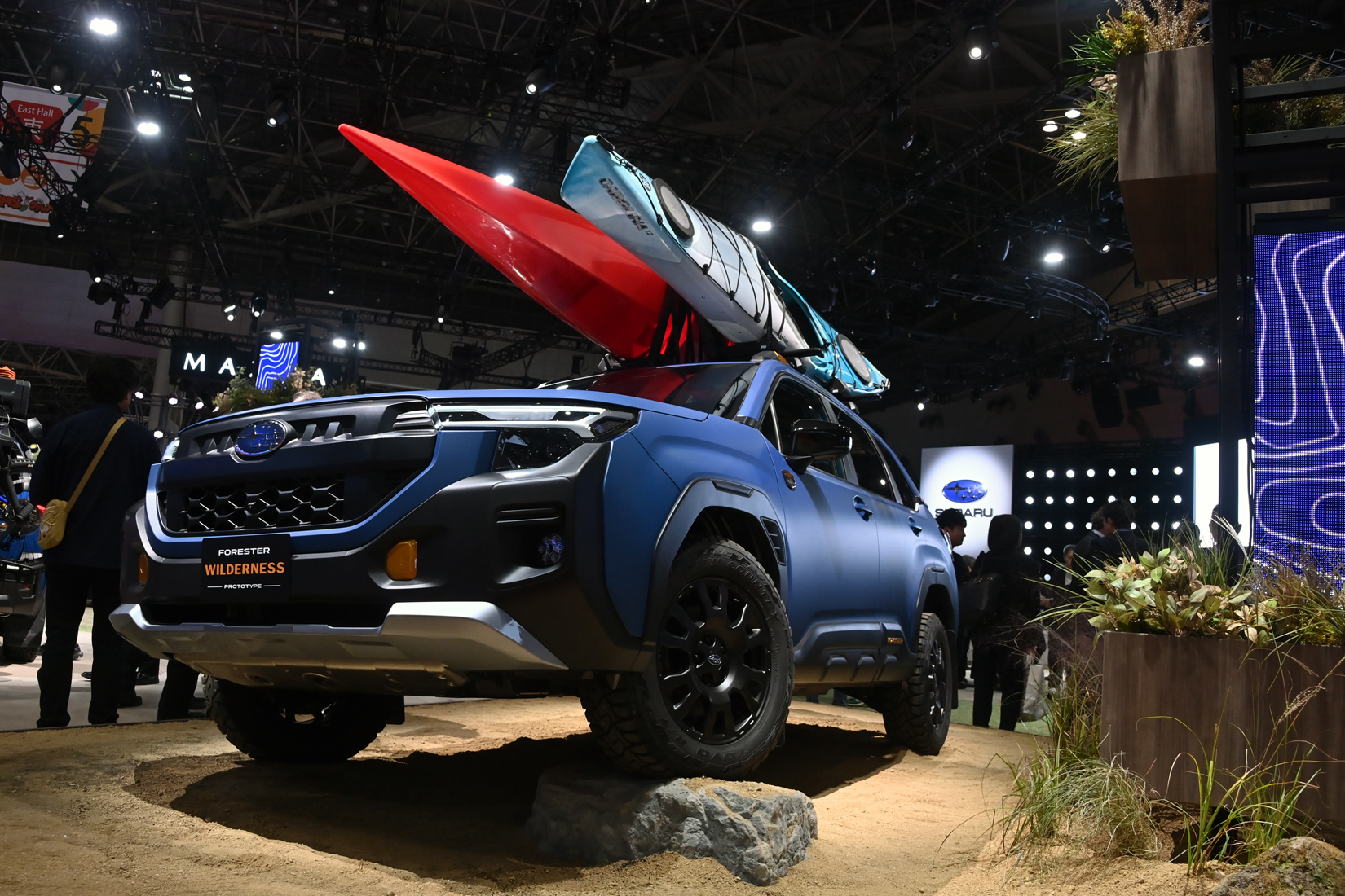 フォレスター・ウィルダネス・プロトタイプのフロントスタイリング