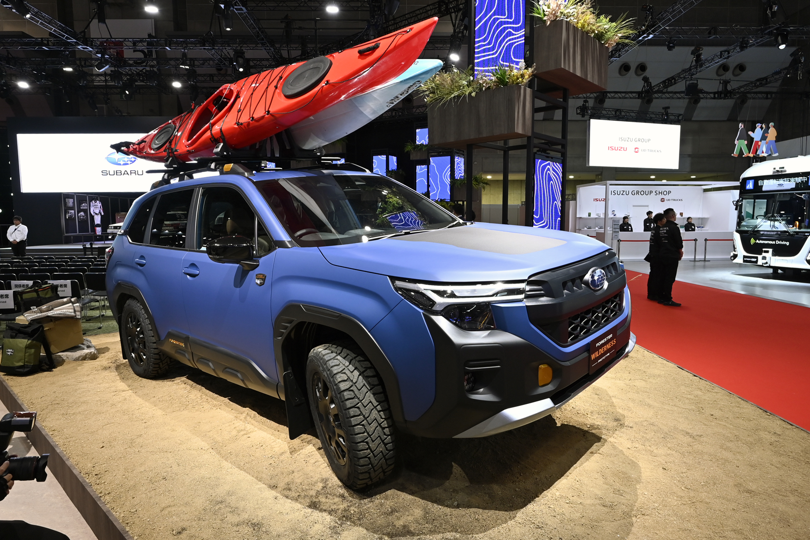 Forester Wilderness prototypeのフロントスタイリング 〜 画像3