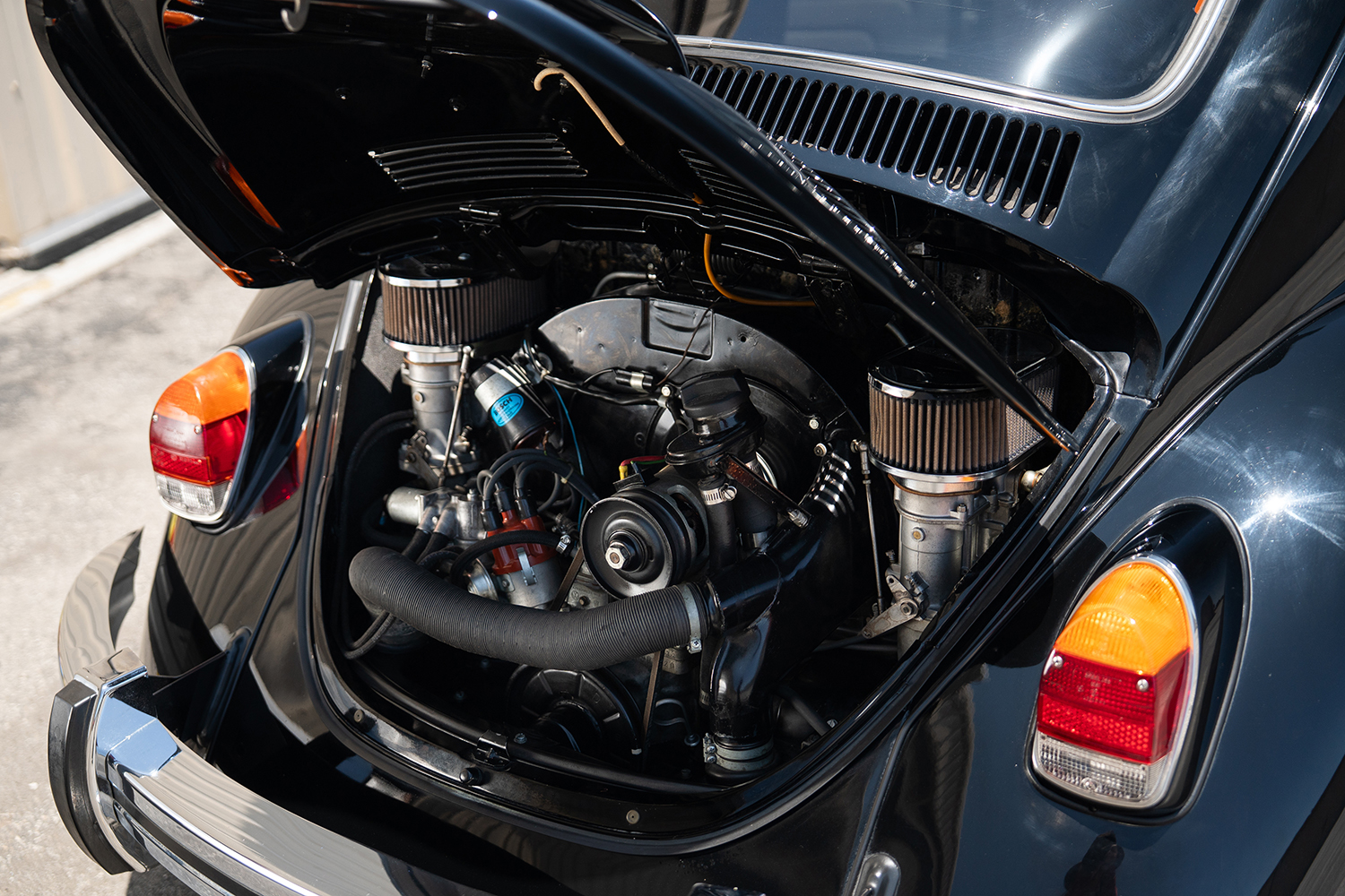 VW ビートルリムジンのエンジン