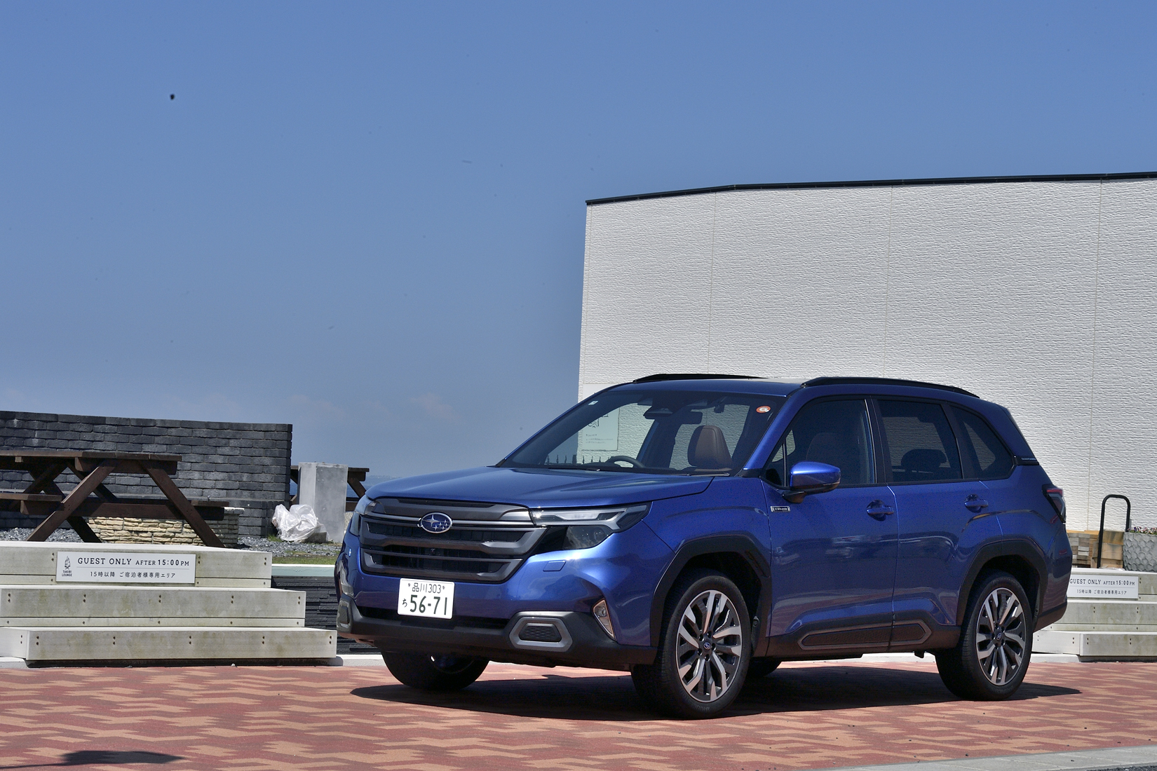 スバル　フォレスターのフロントスタイリング