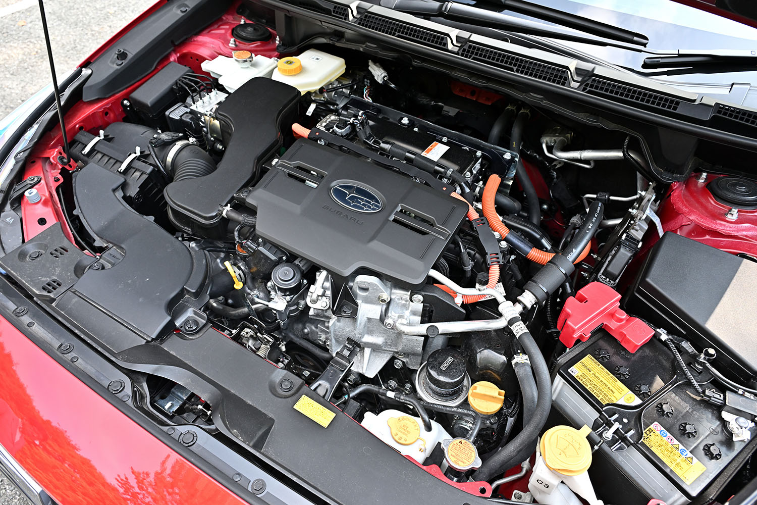 スバル・クロストレックS:HEVのエンジン