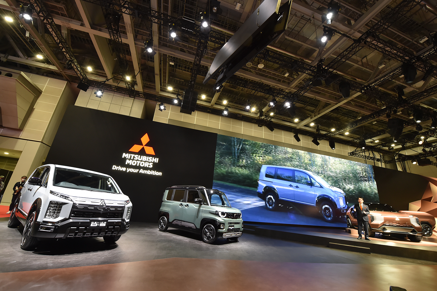 JMS2025 三菱ブースのイメージ