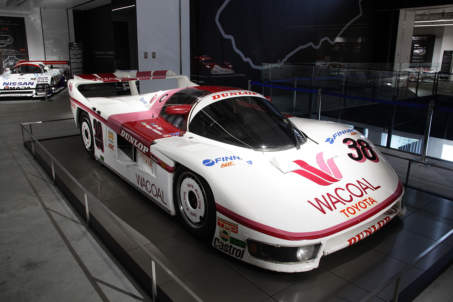 富士モータースポーツミュージアム企画展「耐久レースと日本 ～クルマを鍛えた進化の足跡～」の様子