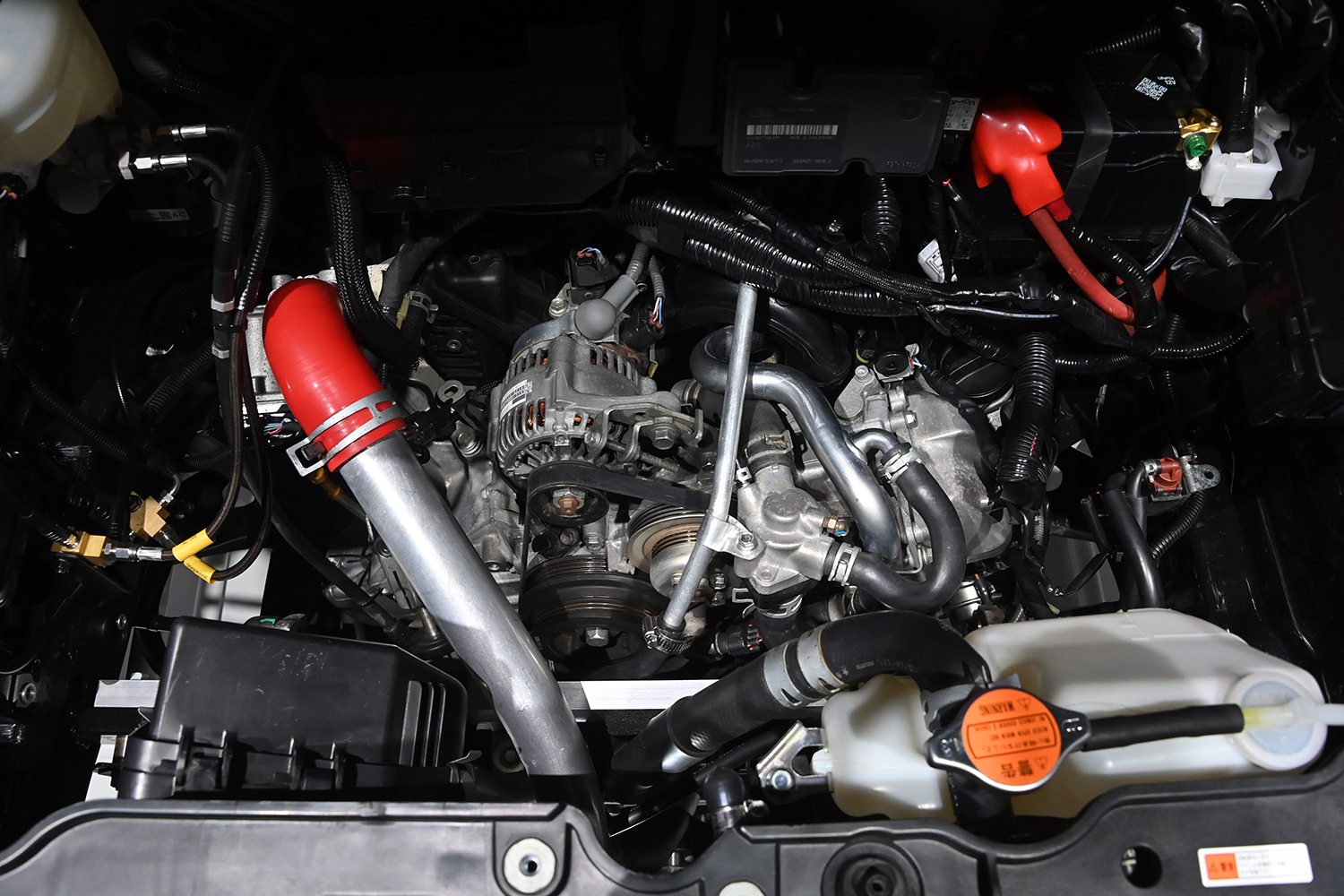 ダイハツ K-OPENランニングプロトのエンジン