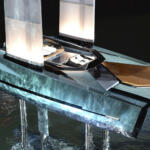 【画像】未来のレクサスのフラッグシップはクルマではなくヨット!?　いまはまだ小さな模型にすぎない「カタマラン」にはラグジュアリーの極みが詰まってた【ジャパンモビリティショー2025】 〜 画像1