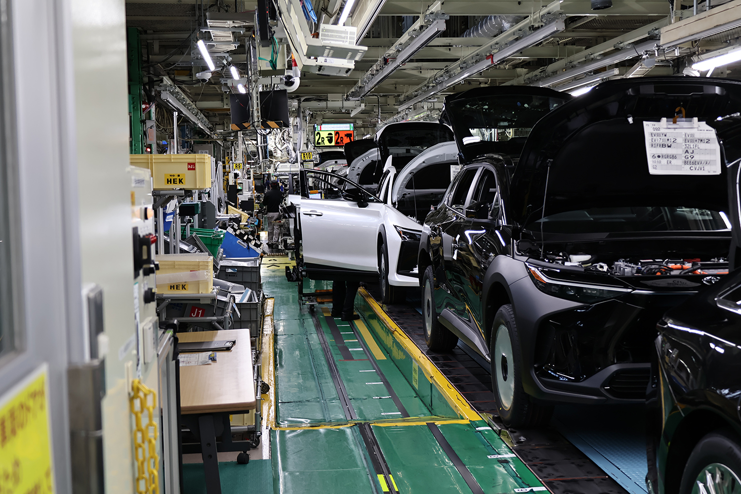 トヨタの生産工場のイメージ