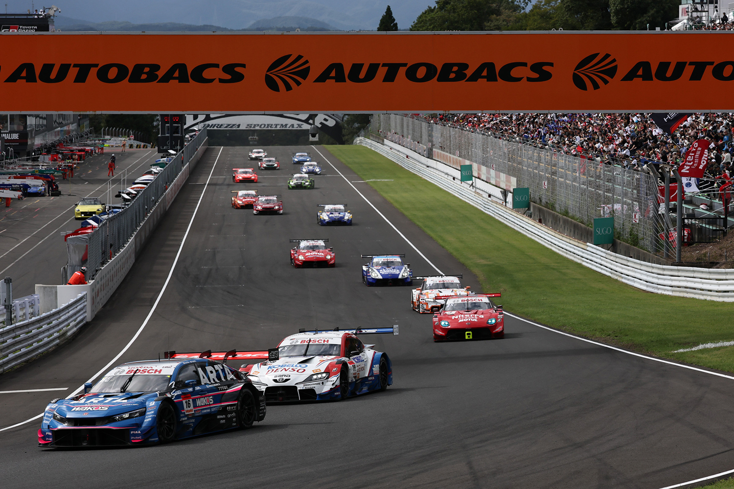 SUPER GT Rd.6の様子
