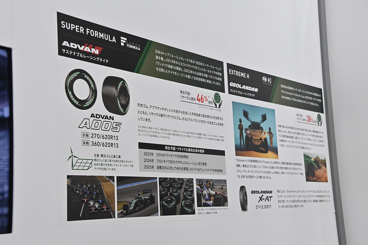 ヨコハマタイヤブースに展示中のサスティナブルタイヤはクルマ好き必見 〜 画像10