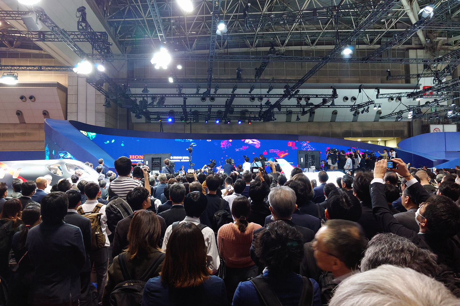 ジャパンモビリティショー2023のホンダブース