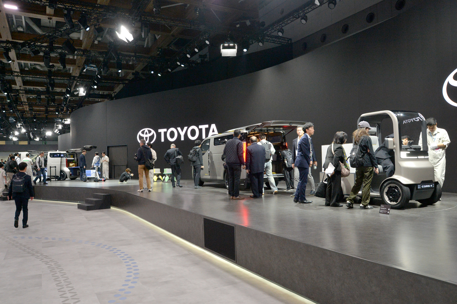 ジャパンモビリティショー2025のトヨタのブース