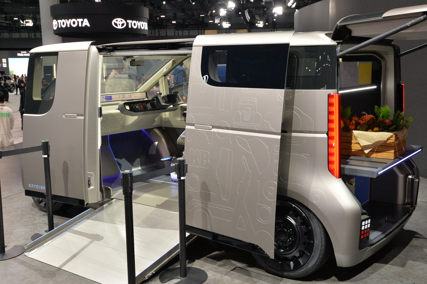 トヨタ・カヨイバコ・コンセプトの実用例
