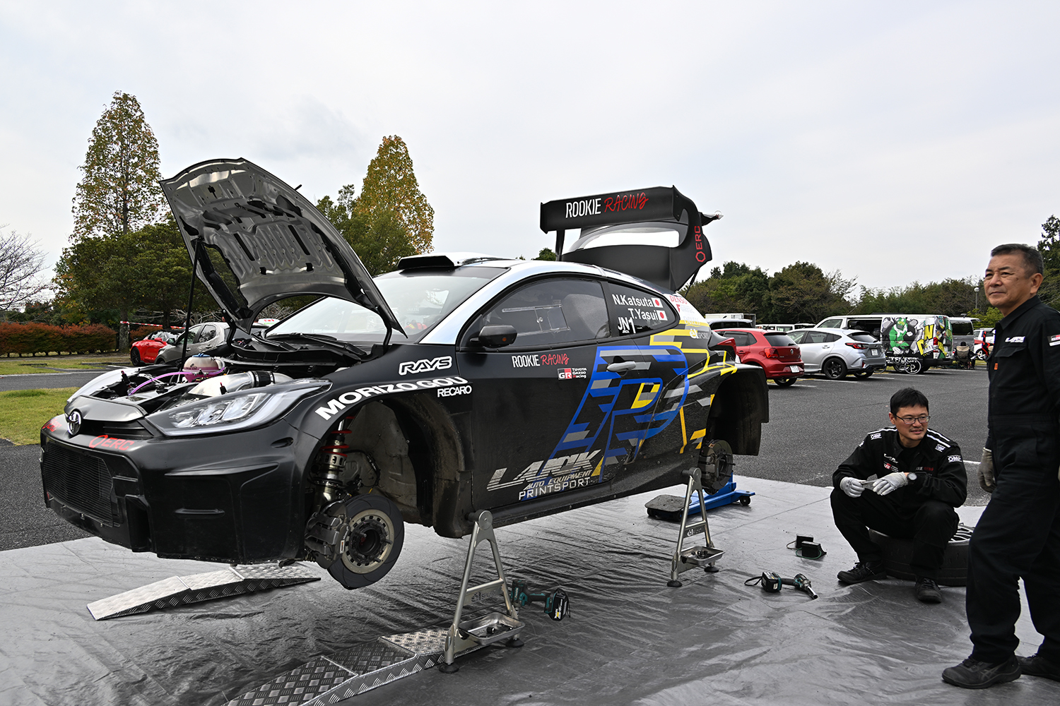 初めてハンコックタイヤを試した全日本組も本番での飛躍を誓った 〜 画像21