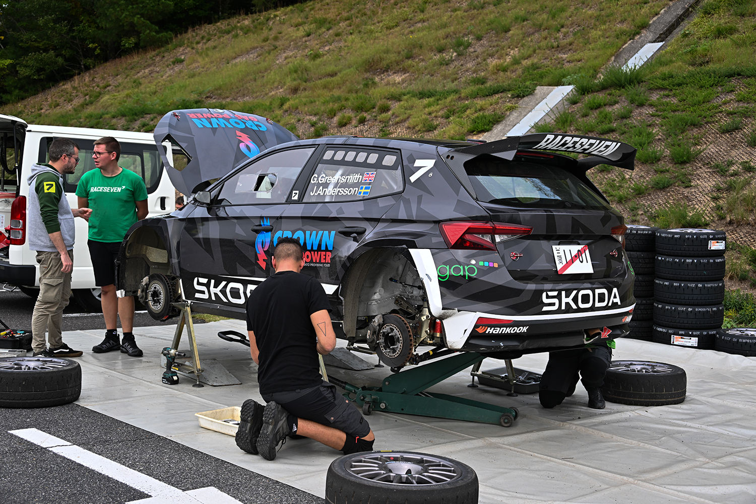 初めてハンコックタイヤを試した全日本組も本番での飛躍を誓った 〜 画像23