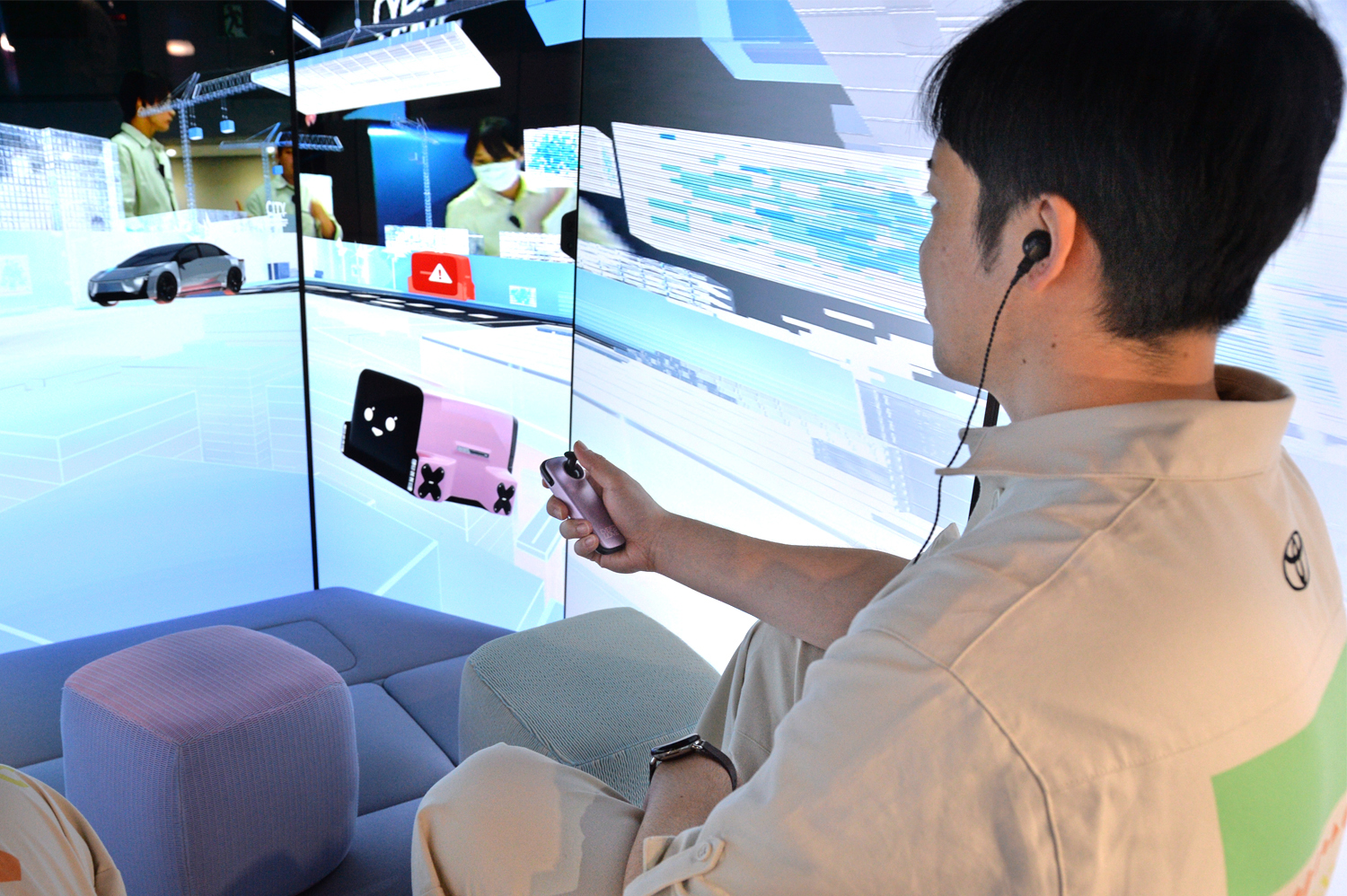 トヨタ・サイバーLOVEの操作