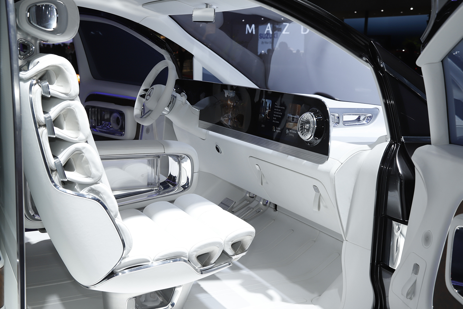 メルセデス・ベンツ・ビジョンVのインテリア