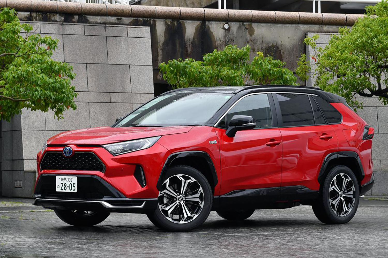 トヨタRAV4のフロントスタイリング