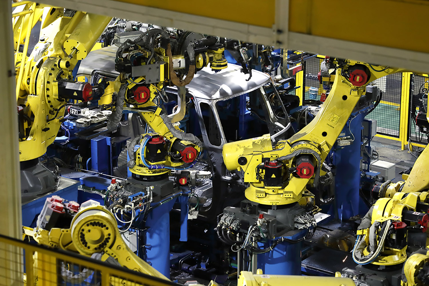 ホンダN-BOXの生産ライン