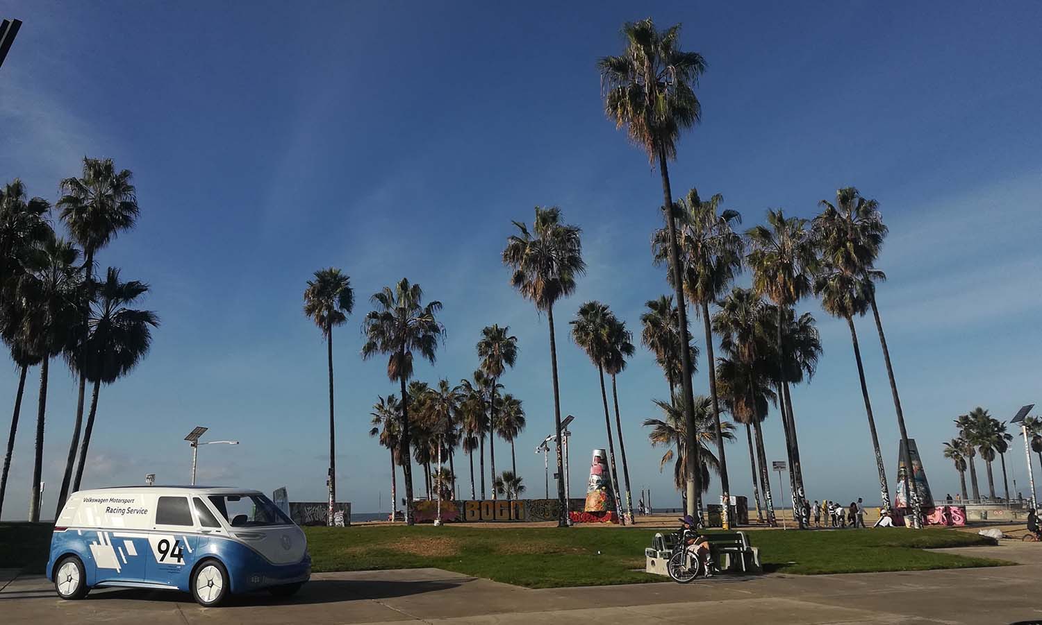 フォルクスワーゲンID.BUZZプロトタイプのバン仕様